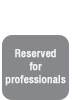 Reserved for professionals