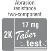 abrasion resistance 2K 17 mg