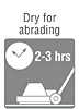 dry for abrading after 2 3 hrs